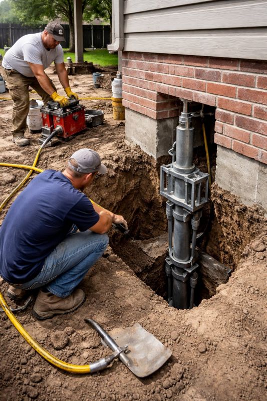 Foundation Pier Repair