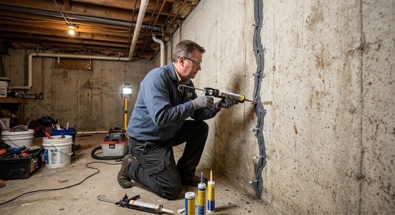 Basement Crack Repair in San Marcos, TX