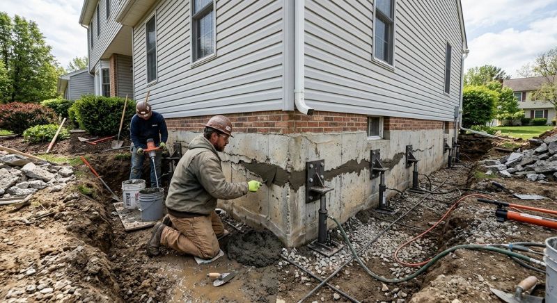 Basement Foundation Repair in Buda, TX