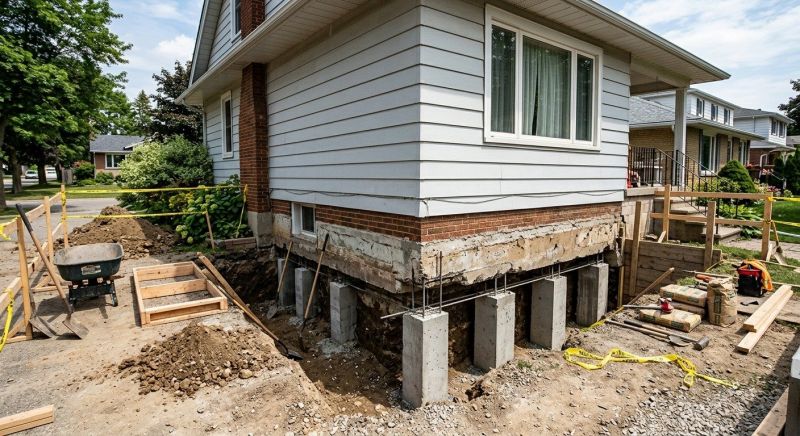 Basement Underpinning in San Marcos, TX