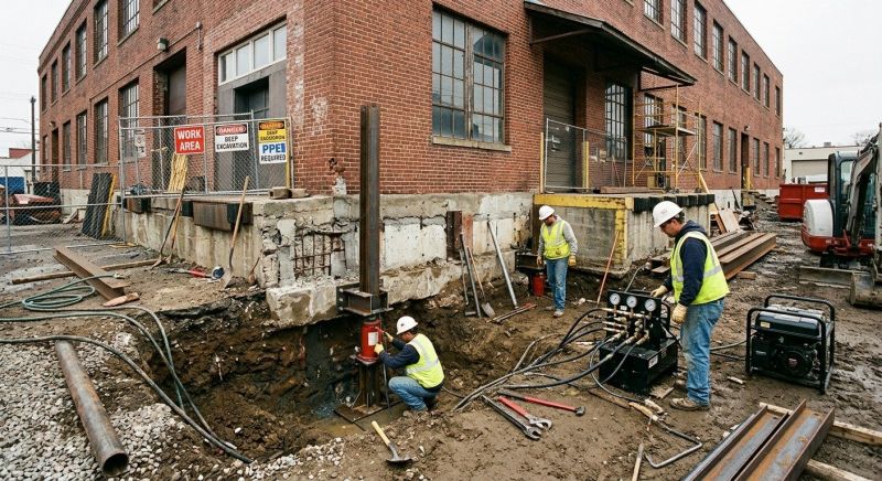 Building Foundation Repair in Manchaca, TX