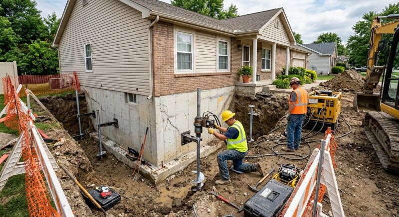 Building Foundation Repair in New Braunfels, TX