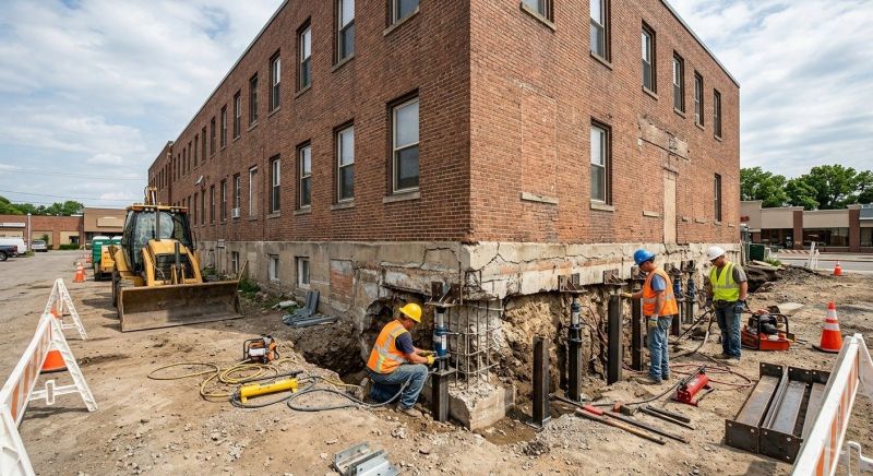 Commercial Foundation Repair in San Marcos, TX