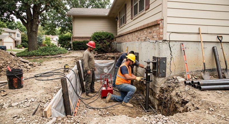 Concrete Foundation Repair in Kyle, TX