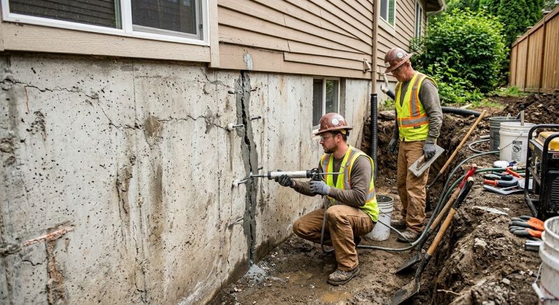 Cracked Foundation Repair in Lockhart, TX