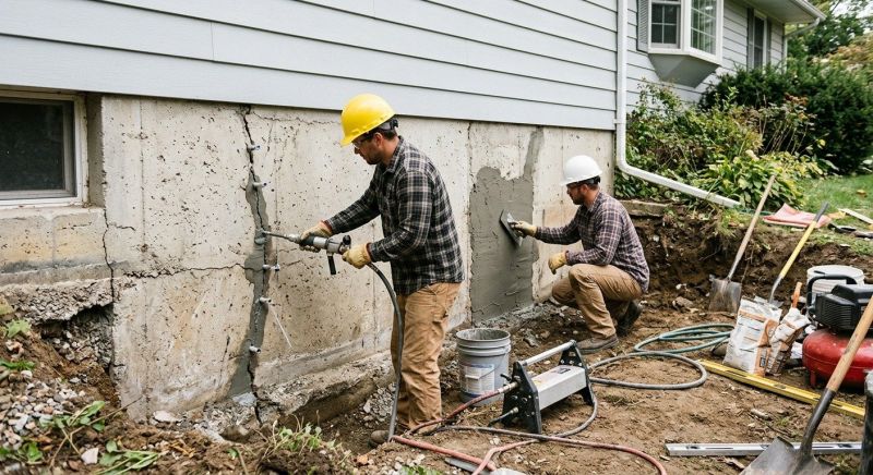 Cracked Foundation Repair in Manchaca, TX