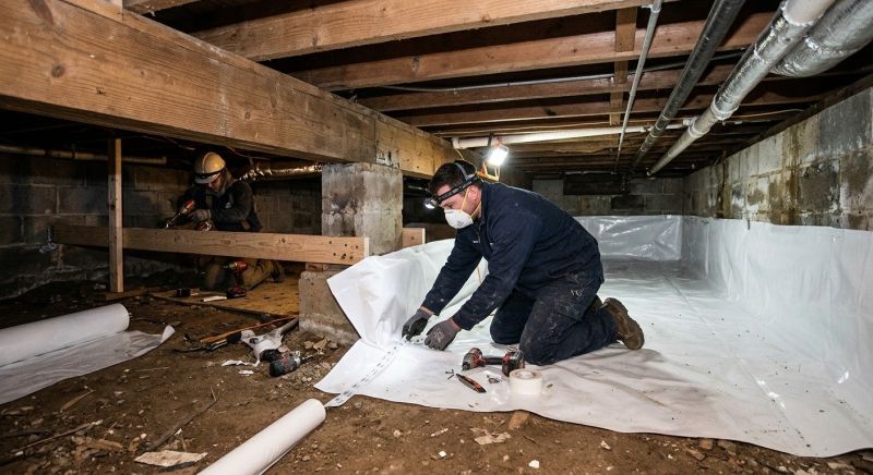 Crawl Space Leveling in San Marcos, TX