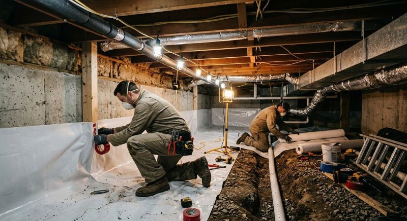Crawl Space Leveling in San Marcos, TX