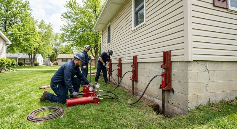 Foundation Jacking in Canyon Lake, TX
