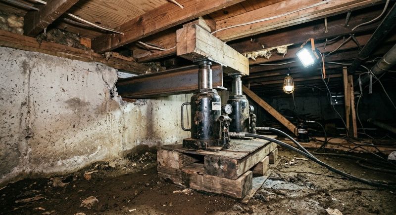 Foundation Jacking in Canyon Lake, TX
