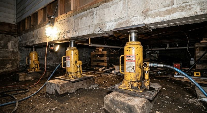 Foundation Jacking in Kyle, TX