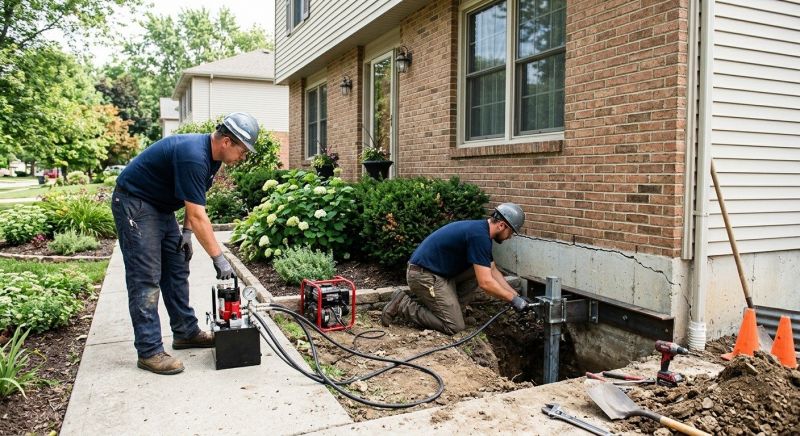 Foundation Jacking in Kyle, TX