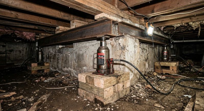 Foundation Jacking in Kyle, TX
