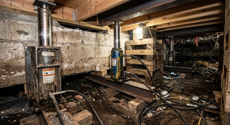 Foundation Jacking in San Marcos, TX