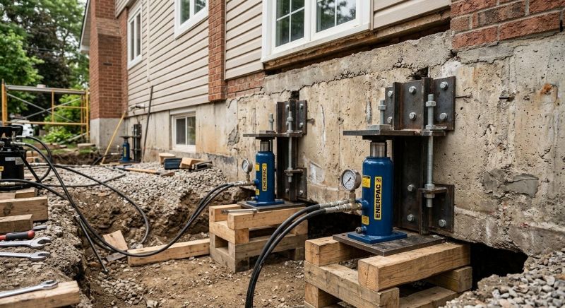 Foundation Jacking in San Marcos, TX