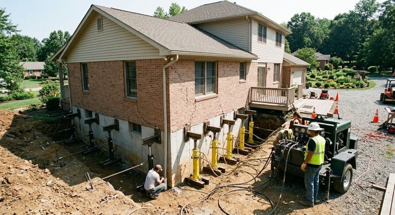 Foundation Jacking in Luling, TX