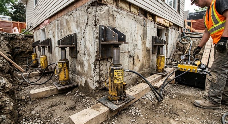 Foundation Jacking in Luling, TX