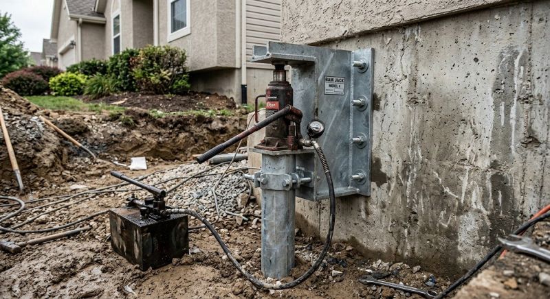 Foundation Pier Leveling in San Marcos, TX