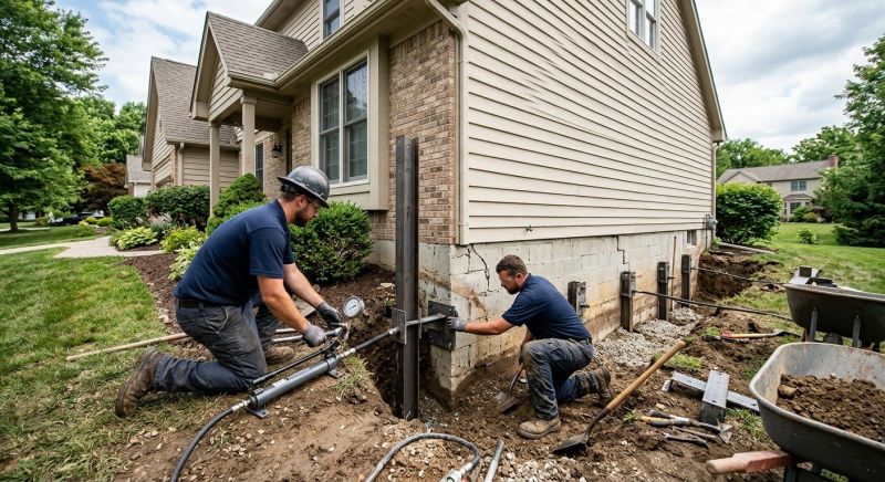 Foundation Pier Repair in San Marcos, TX