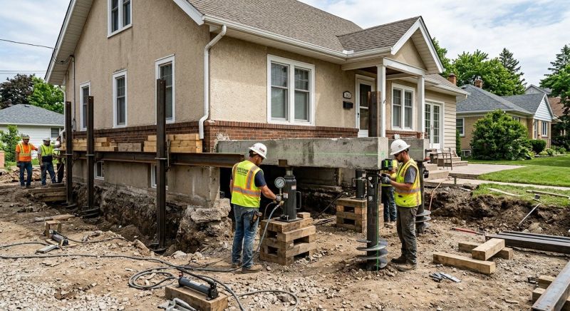 Foundation Releveling in San Marcos, TX