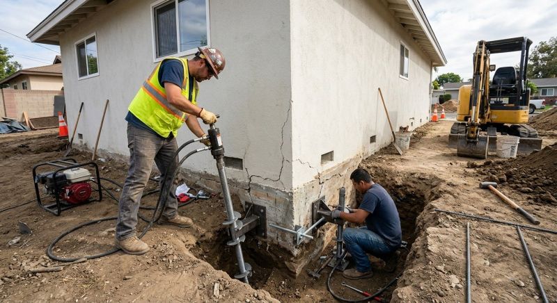 Foundation Stabilizing in Buda, TX