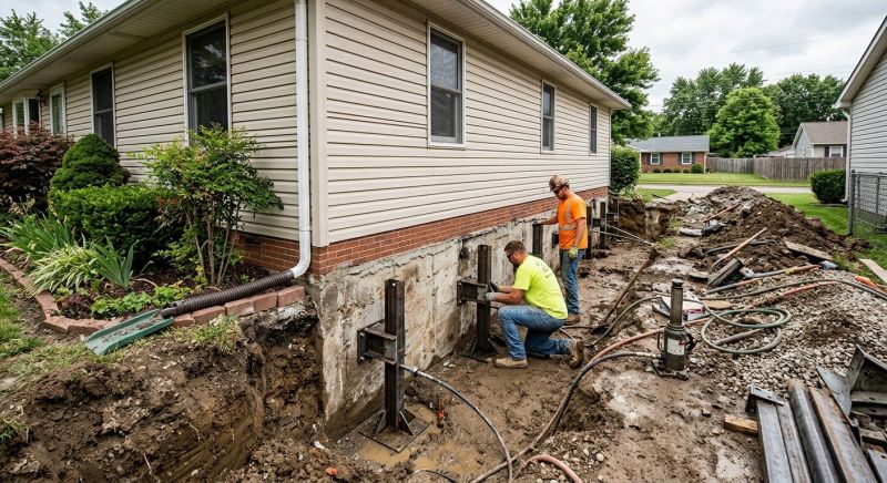 Foundation Stabilizing in Comal County, TX