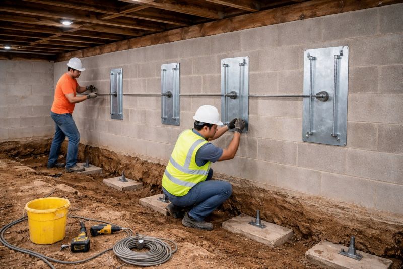 Foundation Stabilizing in San Marcos, TX