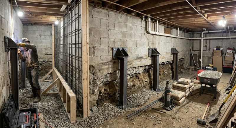 Foundation Stabilizing in Luling, TX