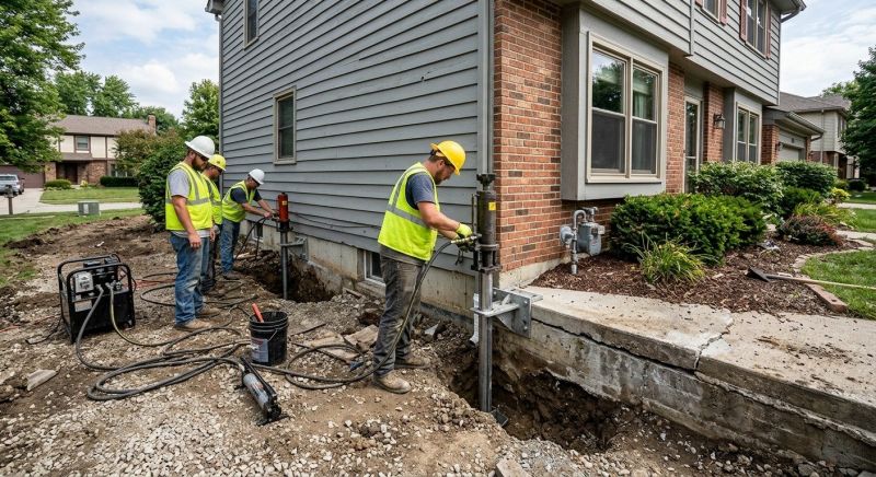 Foundation Stabilizing in New Braunfels, TX