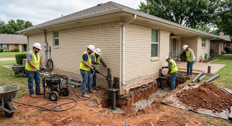 Foundation Stabilizing in Seguin, TX