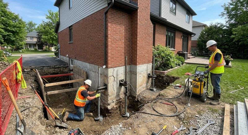 Foundation Underpinning in San Marcos, TX