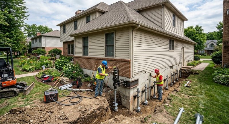 Helical Piers Installation in San Marcos, TX