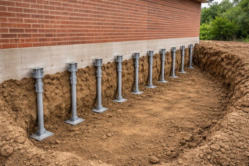 Helical Pile Installation in San Marcos, TX