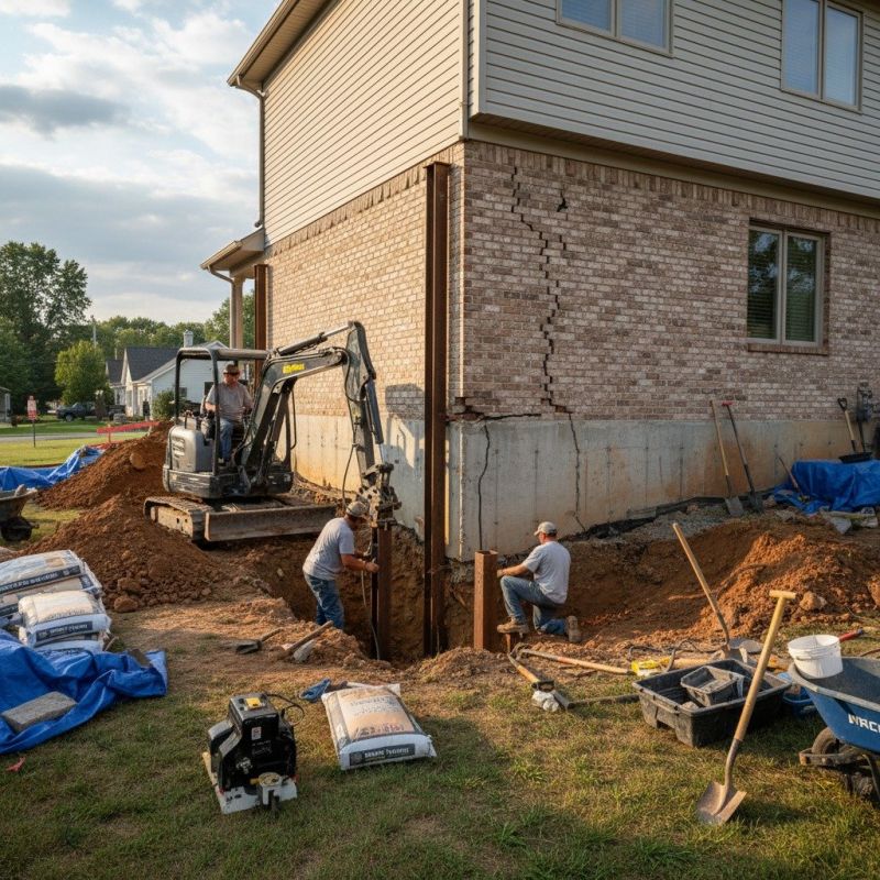 Home Foundation Repair in Wimberley, TX