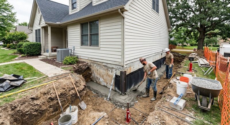 House Foundation Repair in Lockhart, TX