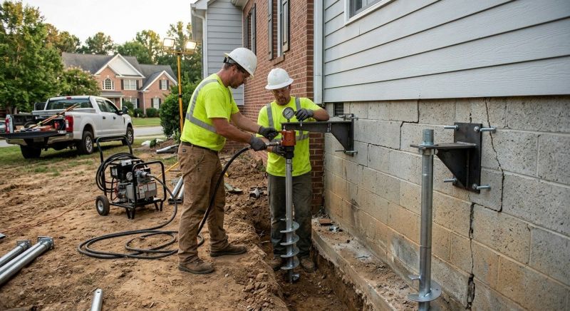 Piering Service in San Marcos, TX