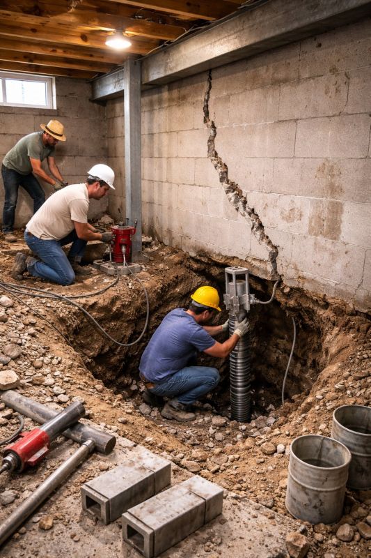 Piling Repair in Canyon Lake, TX