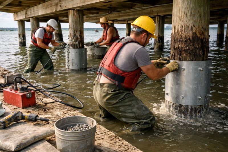 Piling Repair in Manchaca, TX