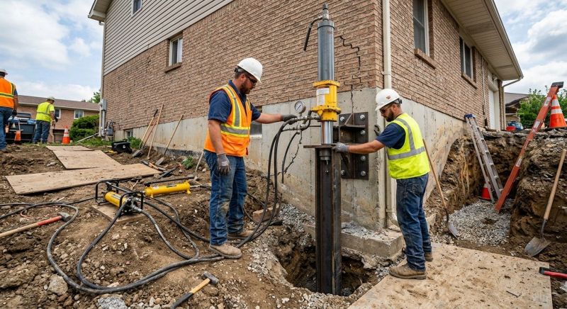 Settling Foundation Service in Kyle, TX
