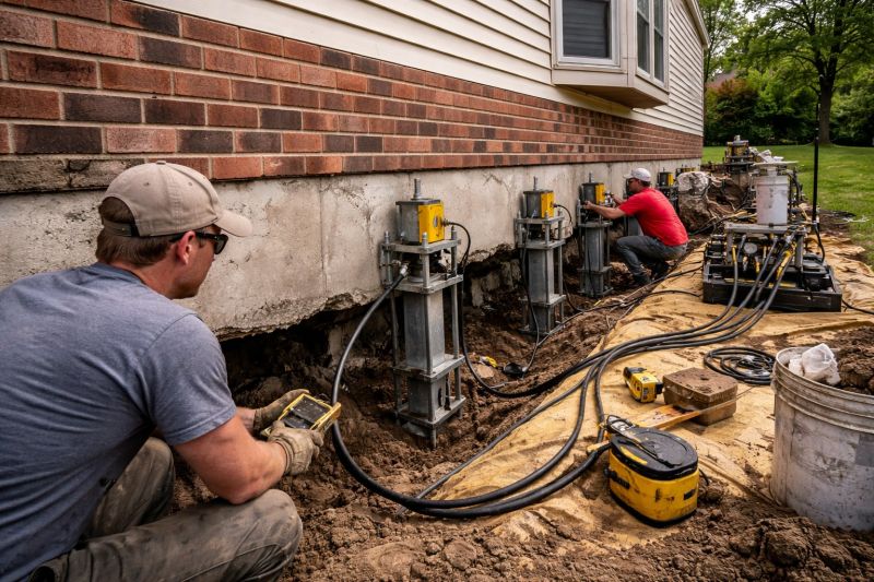 Settling Foundation Service in San Marcos, TX