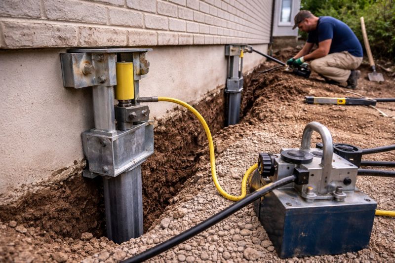 Sinking Foundation Repair in Wimberley, TX