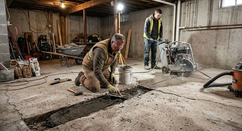 Slab Foundation Repair in San Marcos, TX