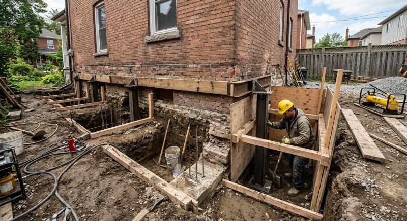 Structural Underpinning in San Marcos, TX