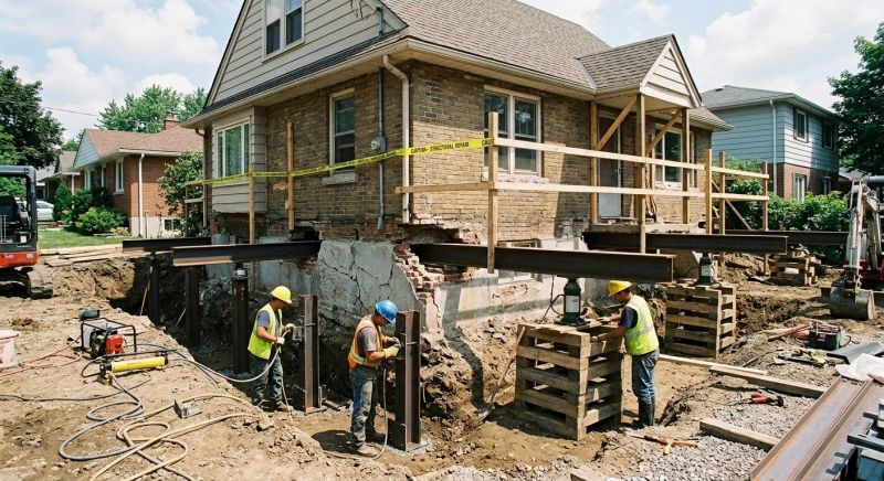 Structural Underpinning in San Marcos, TX